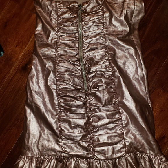 Dusty rose pink cute dress - Picture 3 of 5